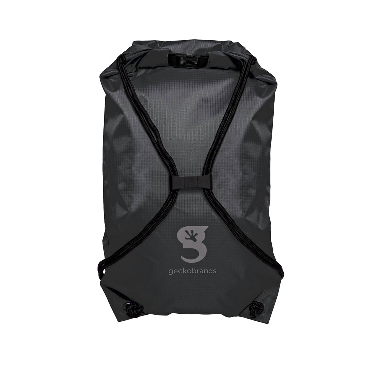 MOCHILA CON CORDONES NEGRA NEON IMPERMEABLE / WATERPROOF 10L DRAWSTRING