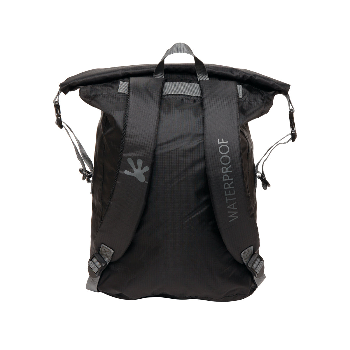 MOCHILA LIGERA NEGRA IMPERMEABLE / WATERPROOF LIGHTWEIGHT 30L BACKPACK