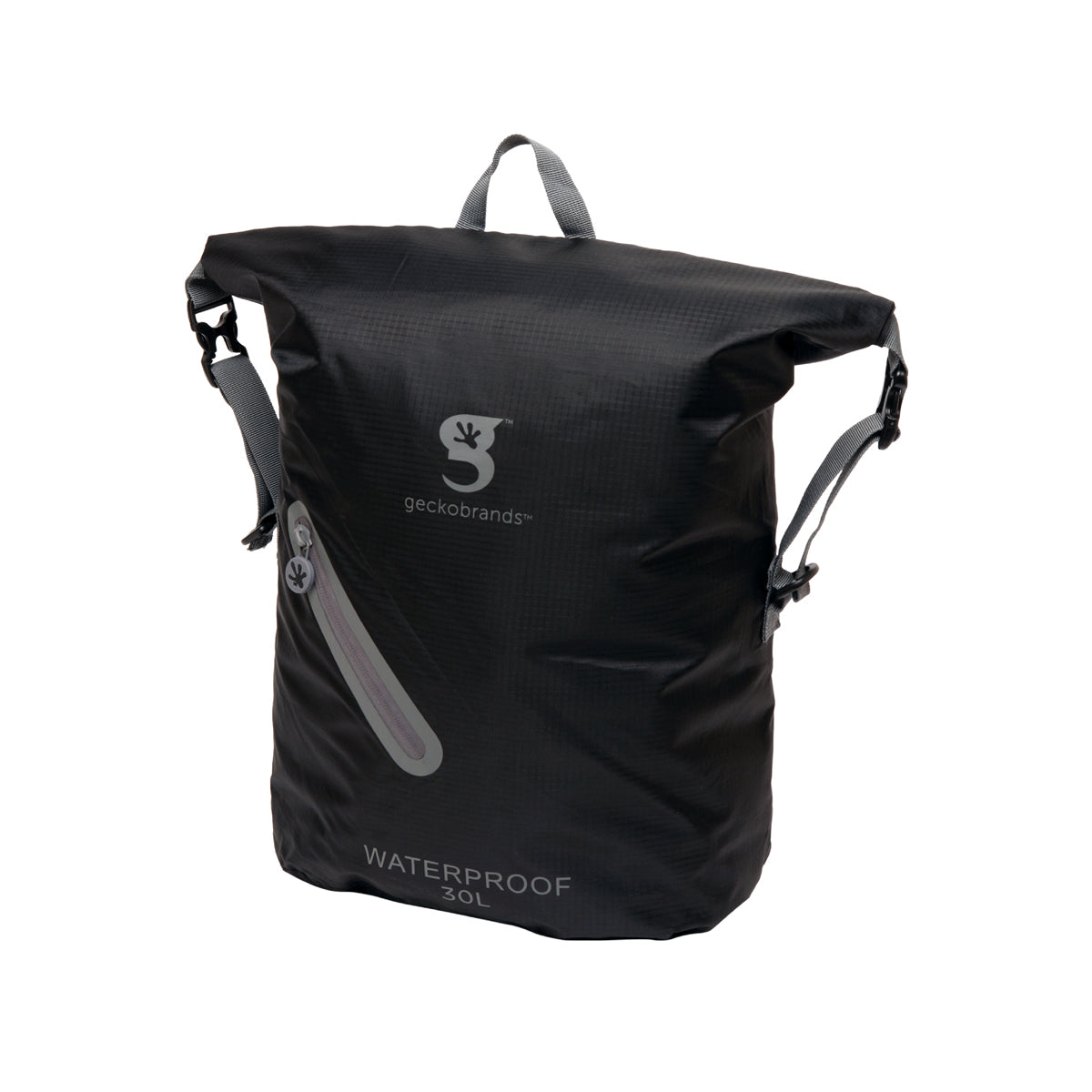 MOCHILA LIGERA NEGRA IMPERMEABLE / WATERPROOF LIGHTWEIGHT 30L BACKPACK