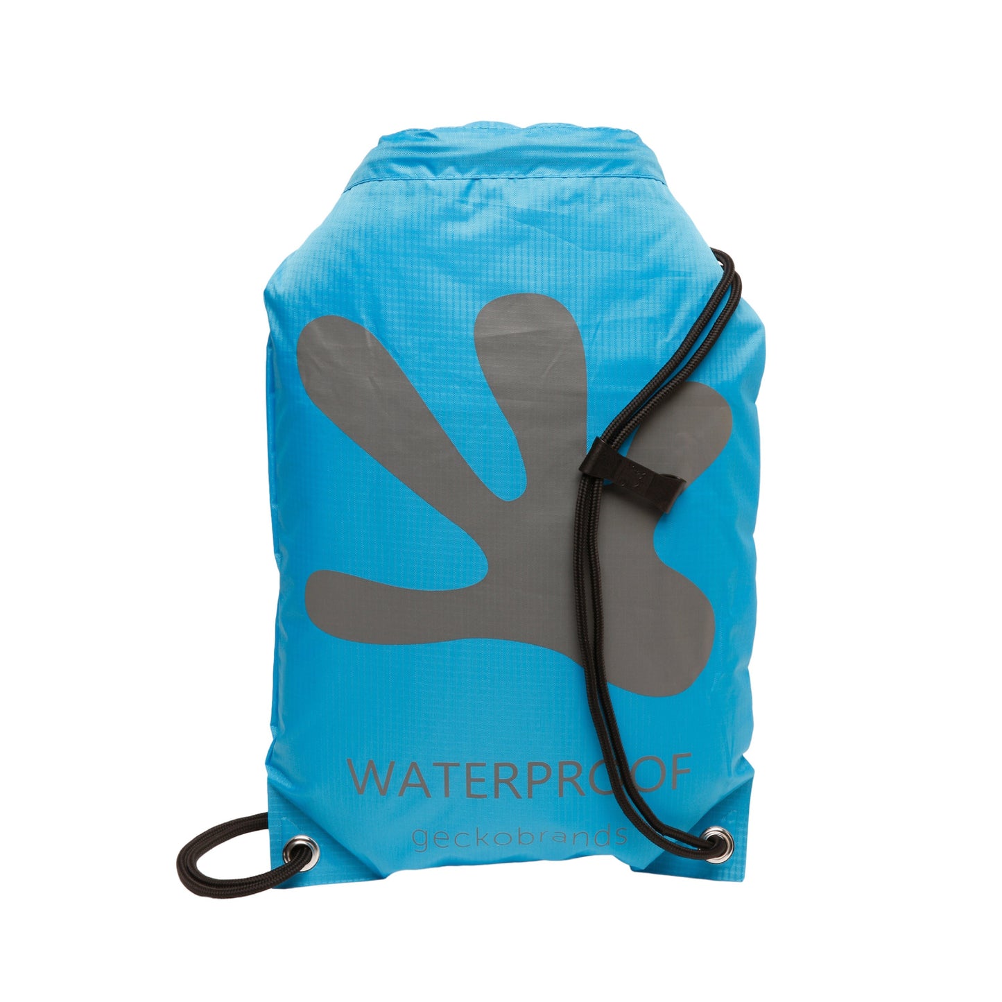 MOCHILA CON CORDONES NEGRA NEON IMPERMEABLE / WATERPROOF 10L DRAWSTRING