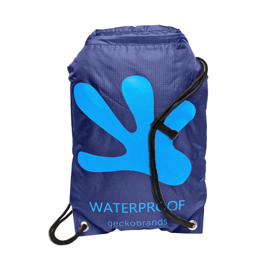 MOCHILA CON CORDONES NAVY/AZUL IMPERMEABLE / WATERPROOF 10L DRAWSTRING