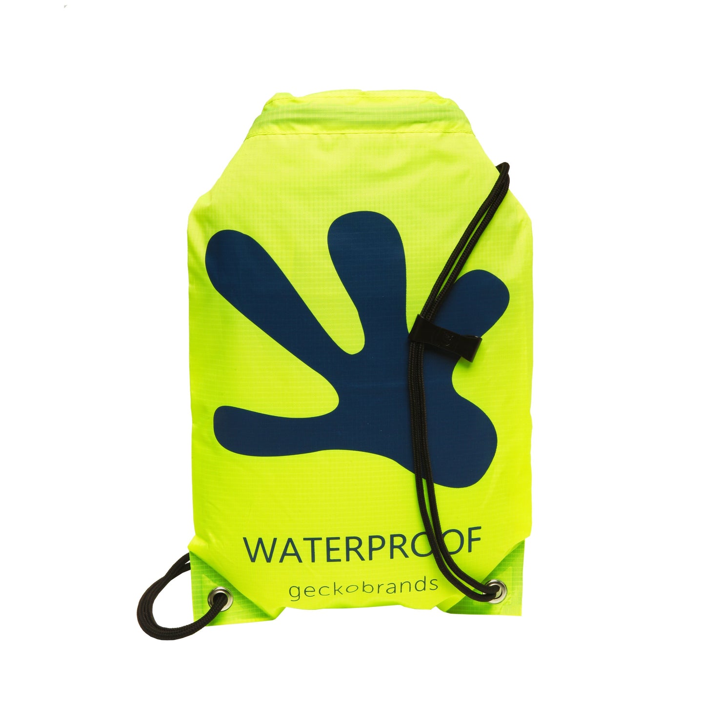 MOCHILA CON CORDONES NEGRA NEON IMPERMEABLE / WATERPROOF 10L DRAWSTRING