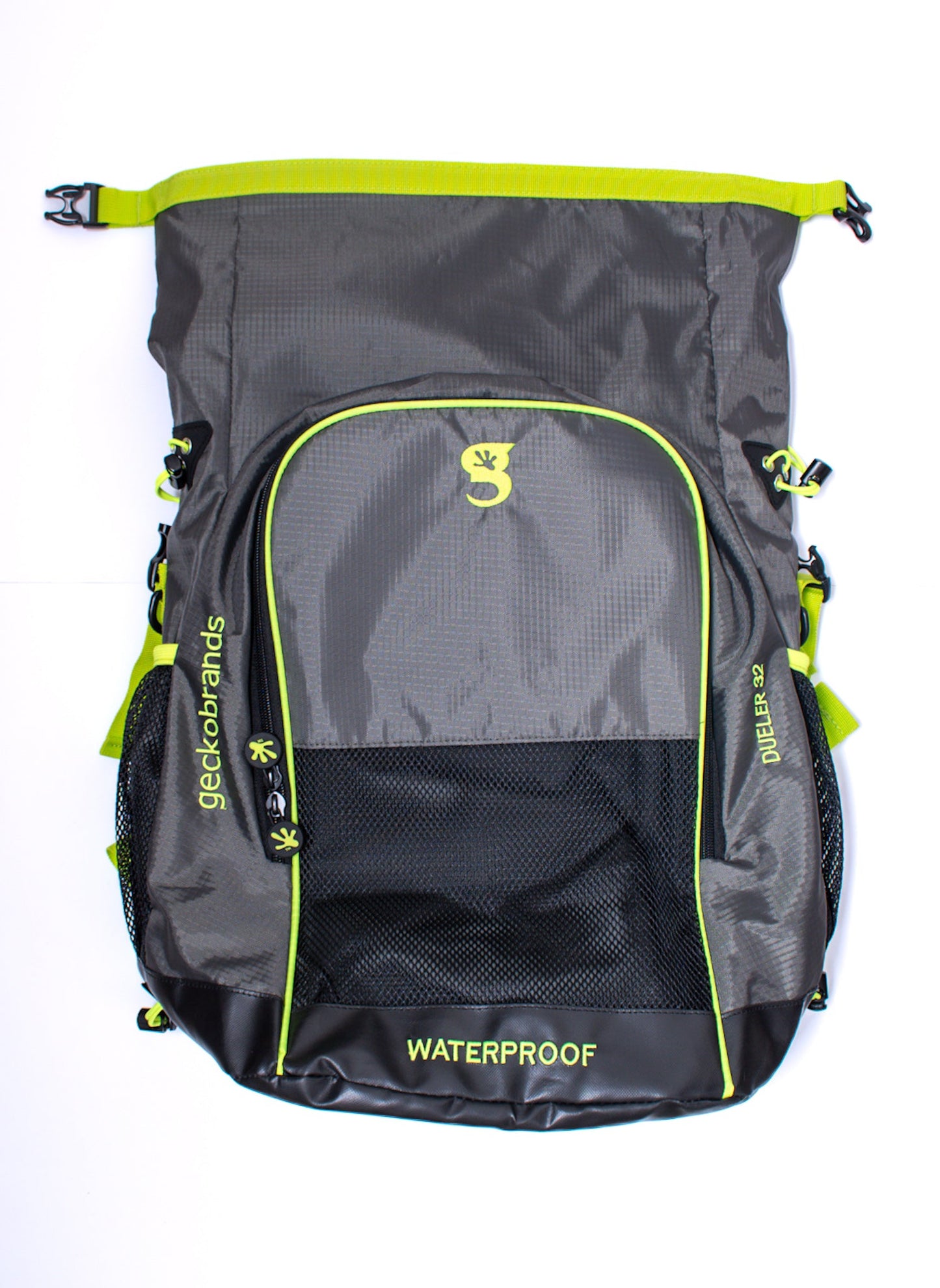 MOCHILA DUELER GRIS IMPERMEABLE 32L BACKPACK