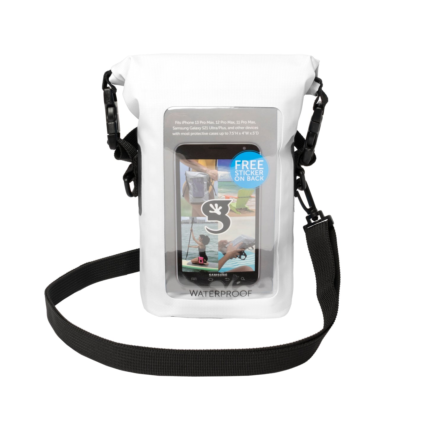 BOLSA SECA PARA CELULAR COLOR AZUL / PHONE TOTE WATERPROOF