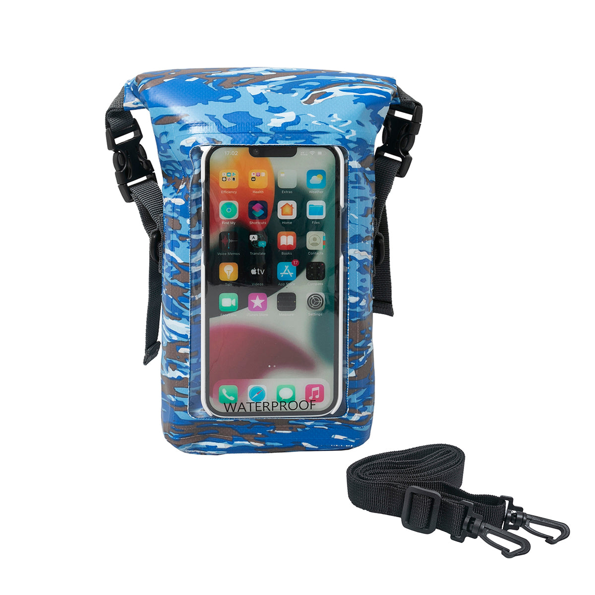 BOLSA SECA PARA CELULAR OCEAN COLOR  / PHONE TOTE WATERPROOF