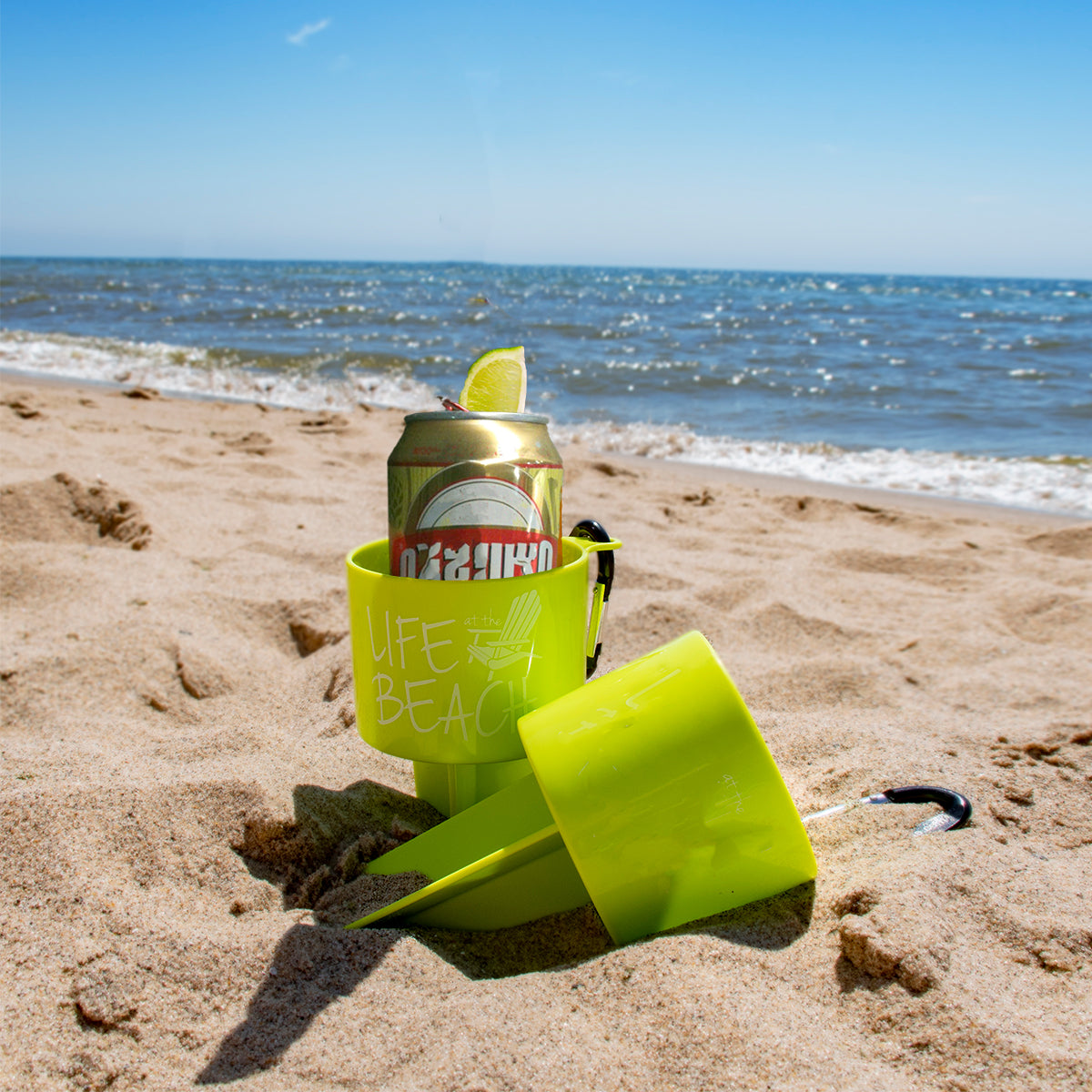 ESTACA PORTA BEBIDAS AZUL / BEVERAGE STAKE