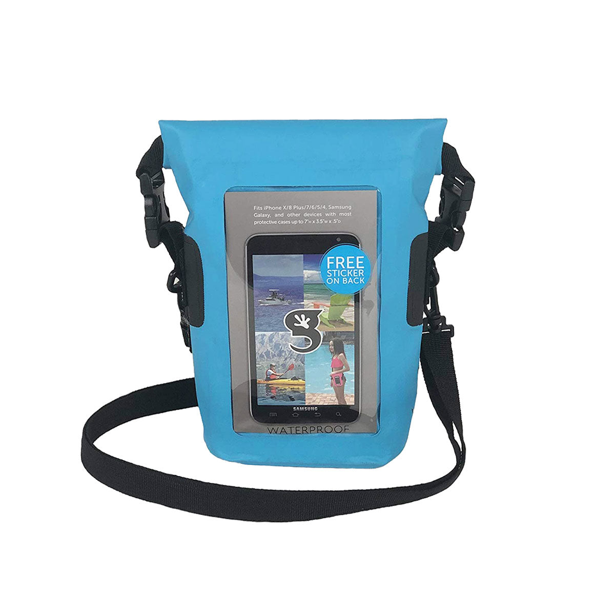 BOLSA SECA PARA CELULAR OCEAN COLOR  / PHONE TOTE WATERPROOF